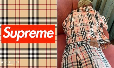 supreme and burberry collab|supreme and Burberry collapse.